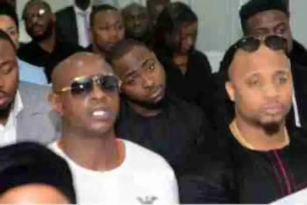Singer Davido Spotted In DJ Olu